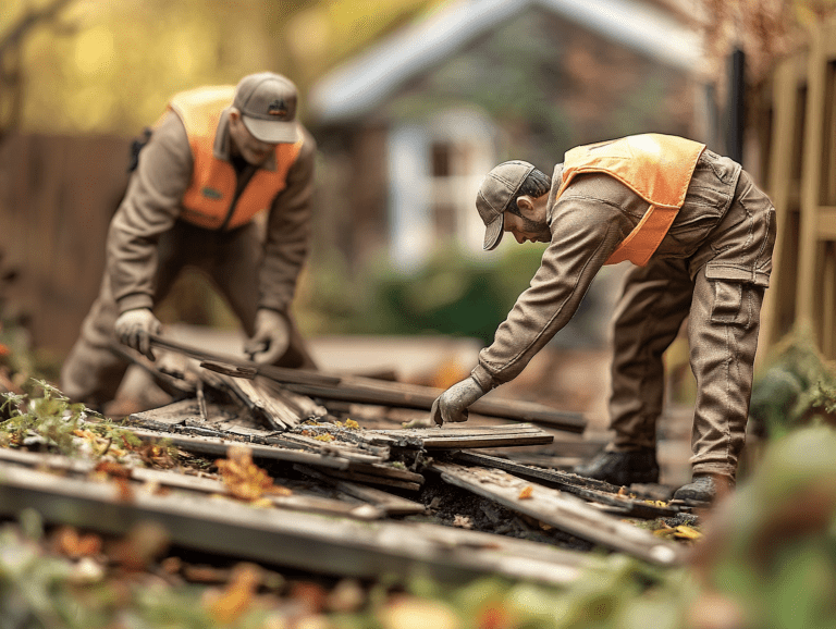 Decking Removal Service in London