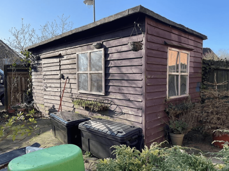 Garden shed - removal service